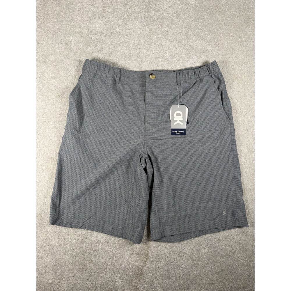 Little Donkey Andy Mens Bermuda Golf Shorts Beige Size XL(39) 11" Inseam New UPF